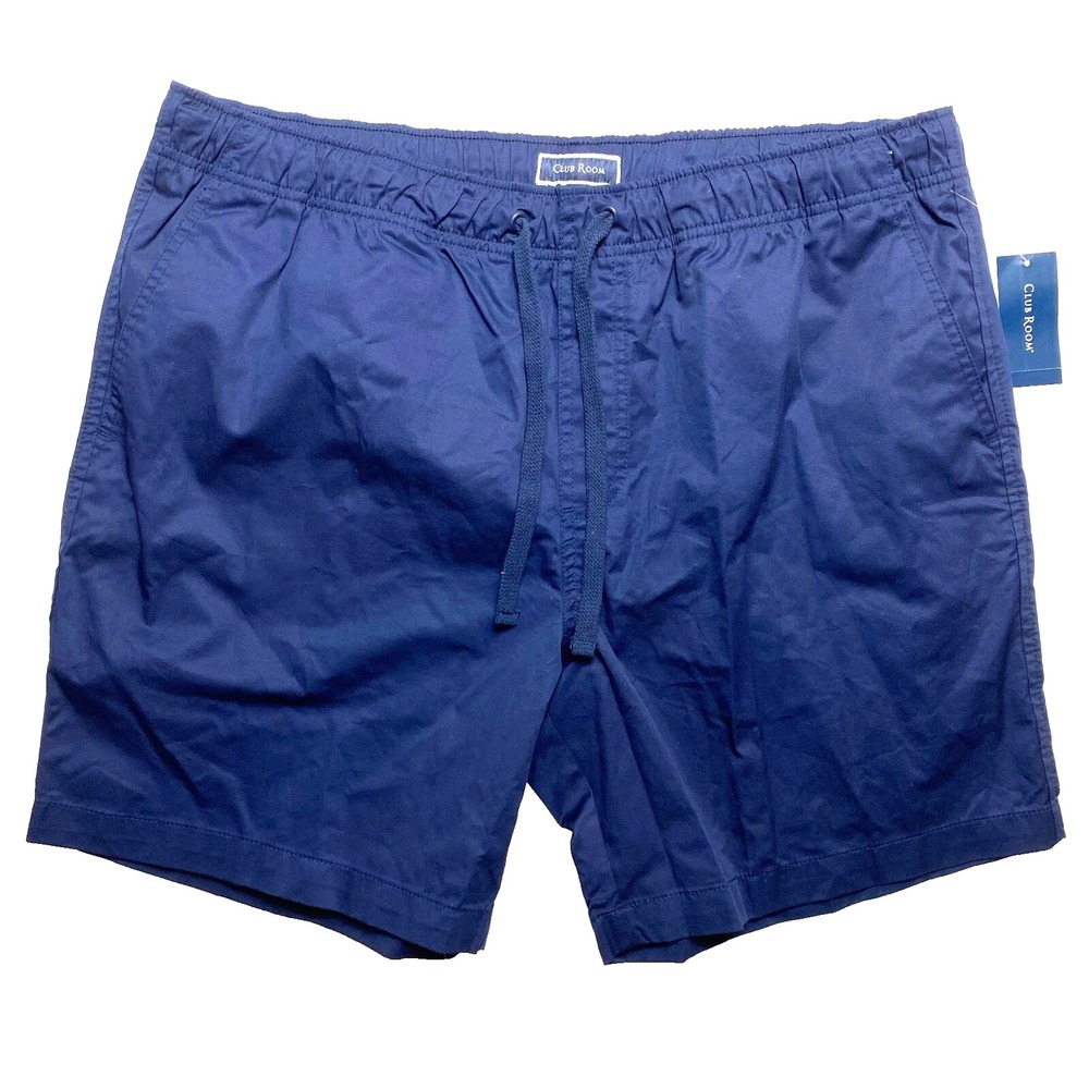 Club Room Shorts Mens Extra Large Navy Island Breeze